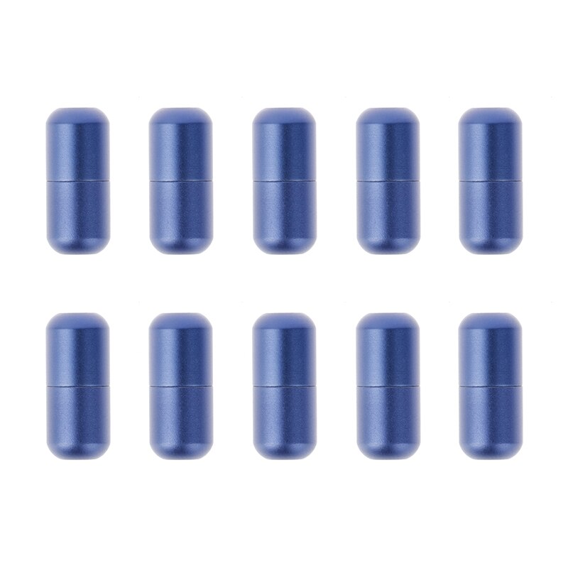10pcs/lot Shoes Accessories Lazy Shoe Laces Buckle Shoelace Tips Replacement Head Shoestrings Round Flat Anchor Shoelaces: navy blue