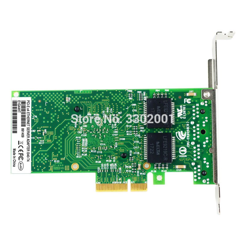 FANMI I340-T4 E1G44HT Gigabit Ethernet Server Adapter intel 82580EB PCI Express X4 1G Network Card