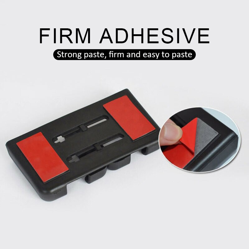 1pc Universal Car Auto Adjustable Cell Phone ID Card Multifunctional Car GPS Phone Holder Stand Cradle Console Bracket Box TXTB1