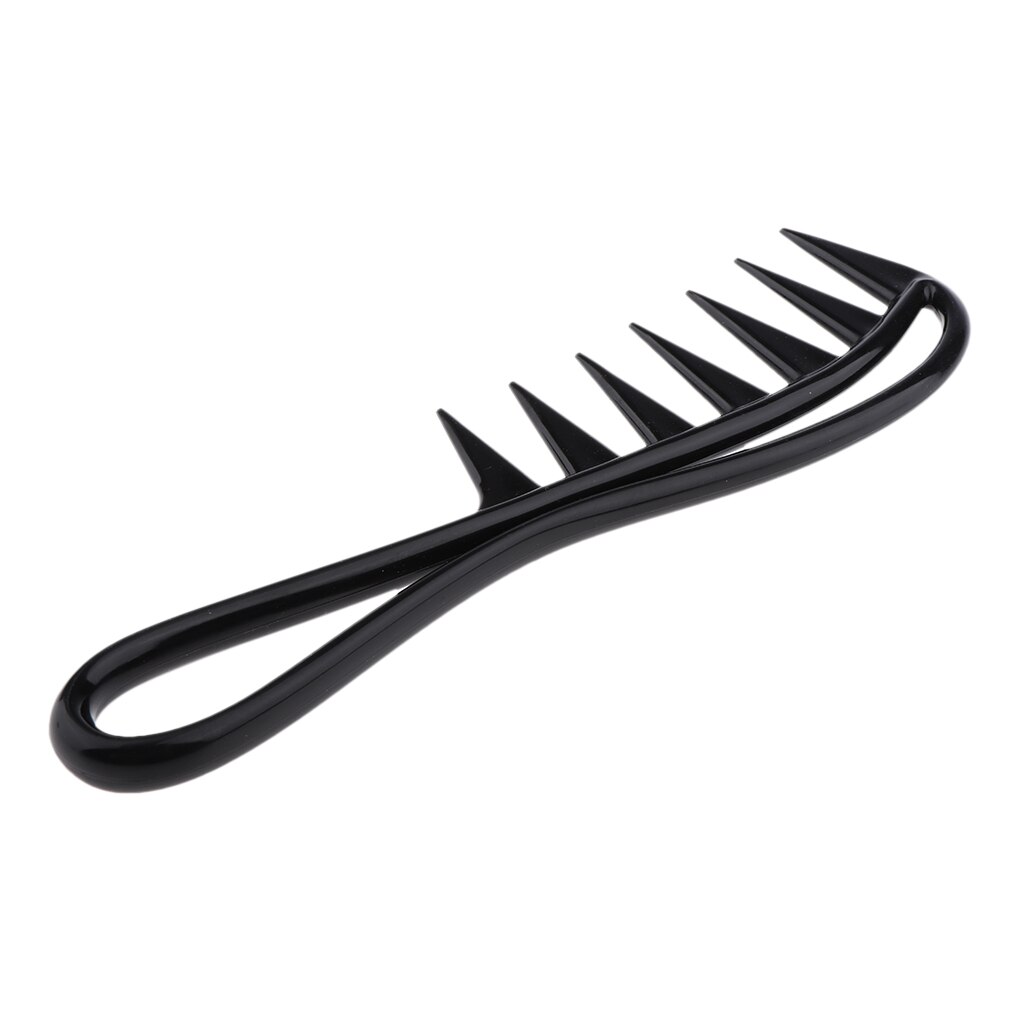 Afro kam lockigt hår borste salong frisör styling bred tand lossa lockigt hår kam hårfärg perm kammar