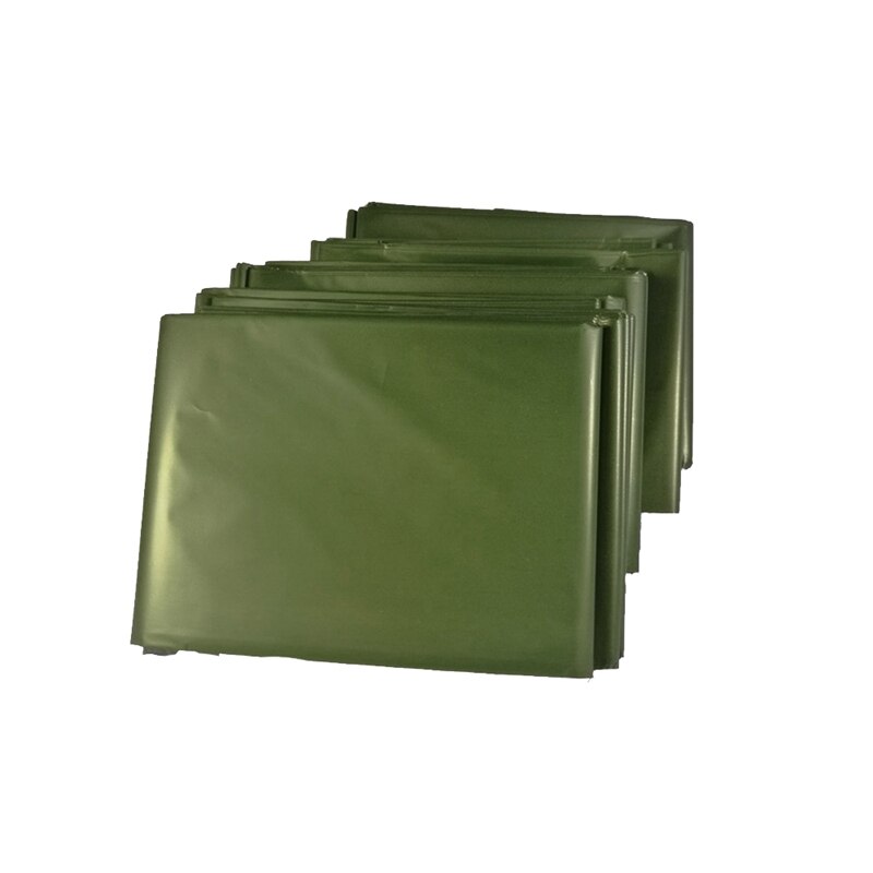 4Pack Emergency Blanket Ultra Light Reusable Emergency Mylar Thermal Blanket for Outdoors Camping Hiking Survival