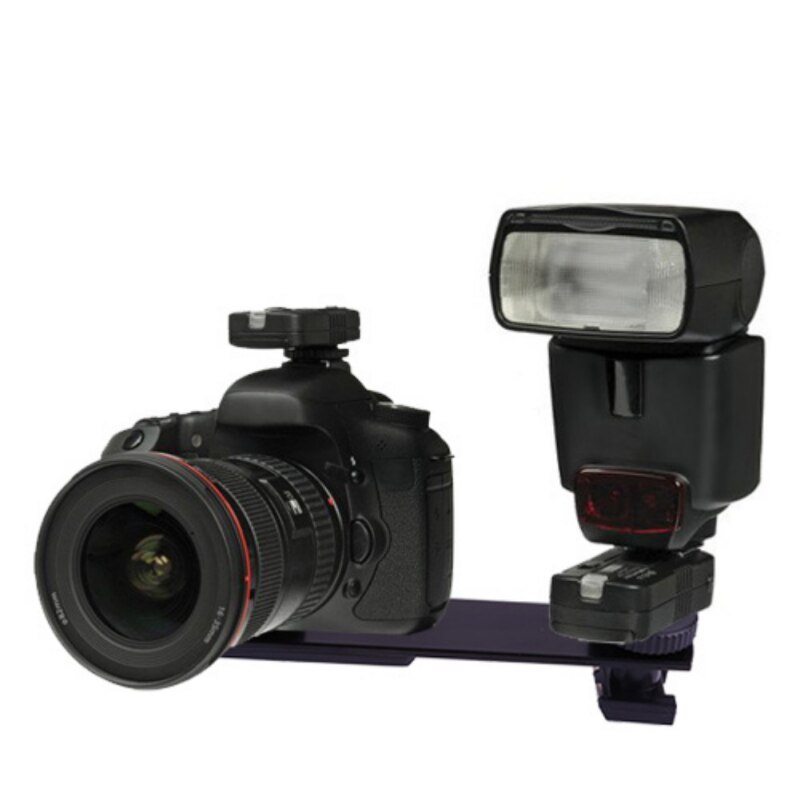 Gerade Blitz Halterung Stativ Knoten Rutsche Stative Schiene schnell Freisetzung Platte Klemme Adapter Fotografie Zubehör