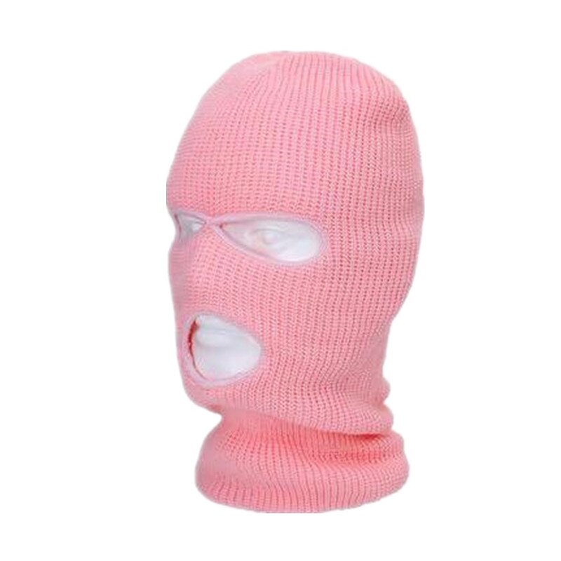 Balaclava Pink Ski Maks Hat Winter Cover Neon Mask Green Halloween Cap for Party Motorcycle Bicycle Cycling Balaclava Warm Mask