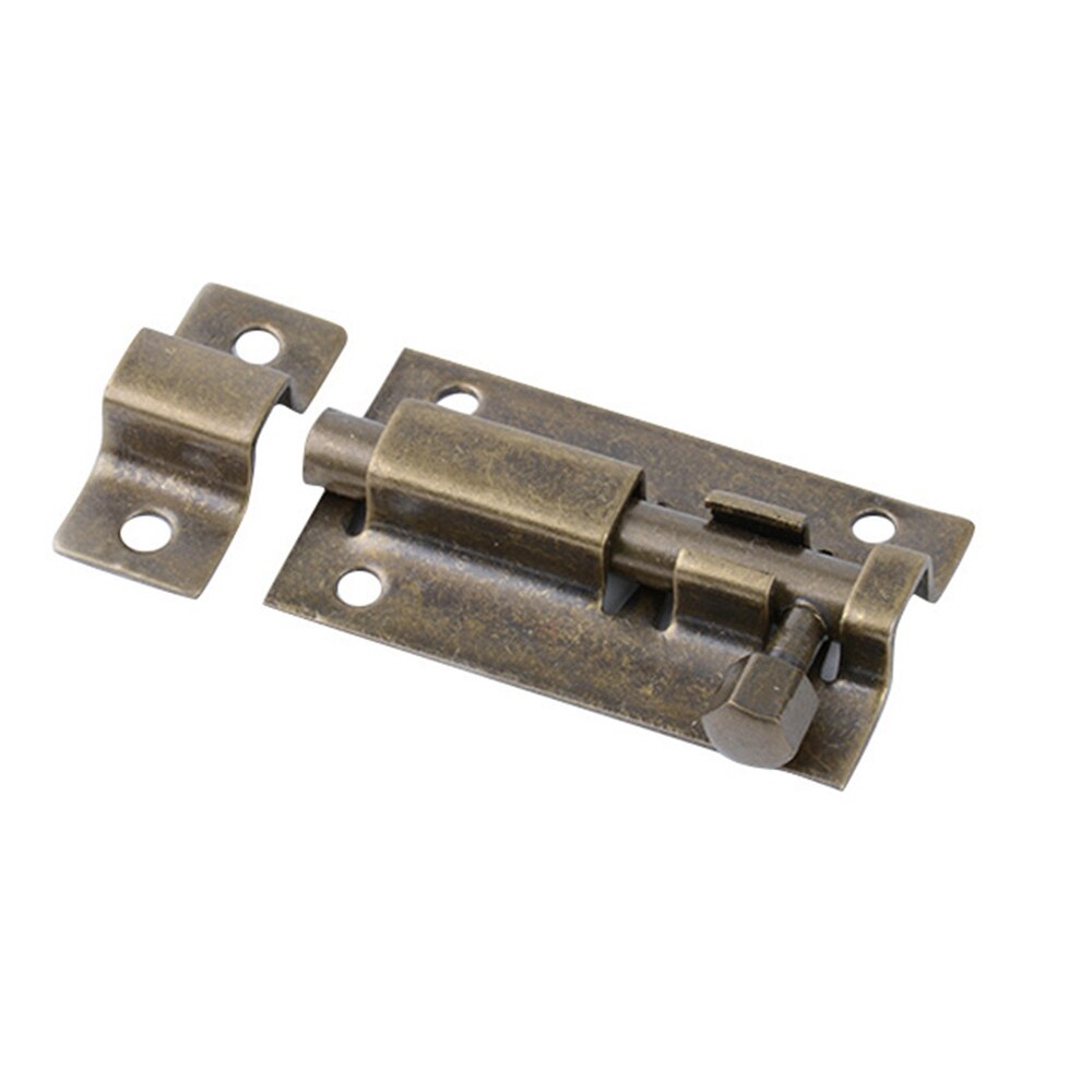 2/3/4Inch Stainless Steel Doors Slide Lock Bolt Barrel Home Gate Safety Hardware Screws Bathroom Lock