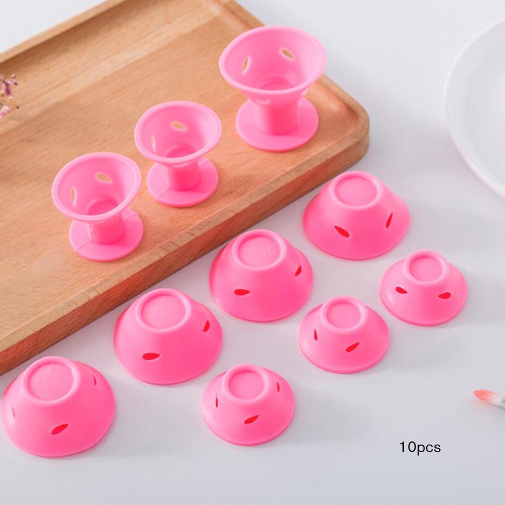 Herramientas de rizado, rulos De Seta, rulos, rulos, rollos de pelo para dormir, herramientas para rizos: YELLOW