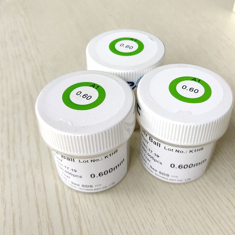 250K PMTC Leaded Solder Ball 0.2/0.25/0.3 /0.35/0.4/0.45/0.5/0.55/0.6/0.65/0.7mm BGA Realling Motherboard Soldering Tools