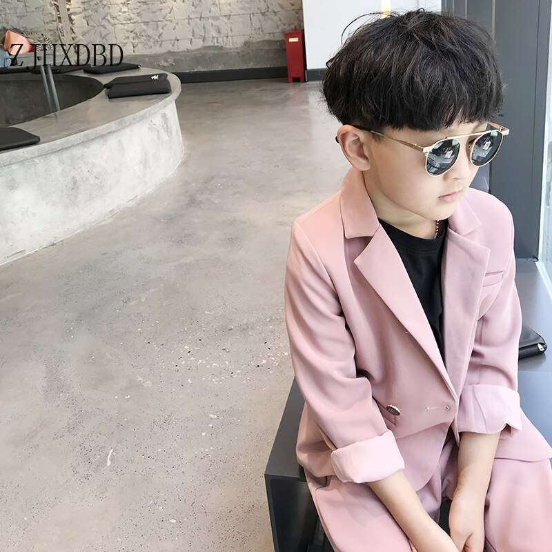Baby Jongens Pakken Kids Blazers Zomer Enkele Breasted Shirts Vest Broek 3Pcs Set Jongens Formele Bruiloft Dragen Kinderen kleding