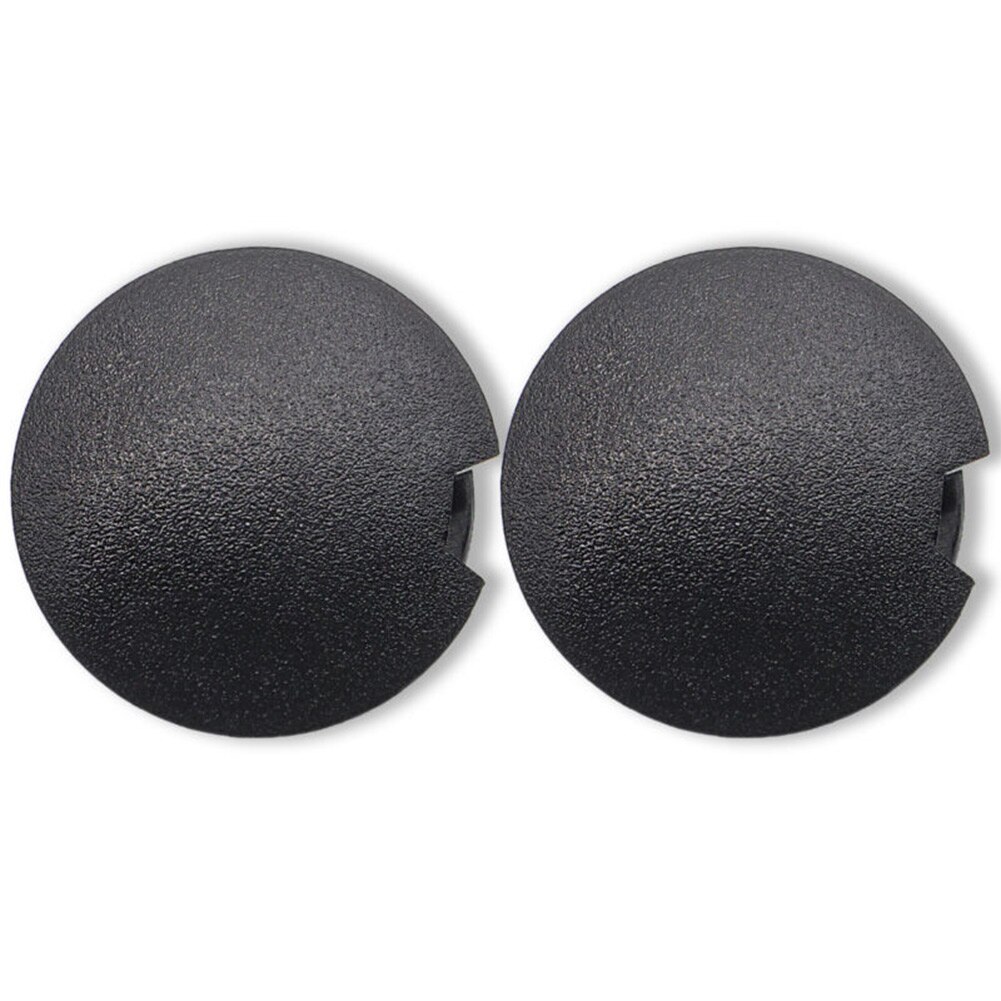 Tapa de remolque para parachoques trasero de coche, accesorio negro de 2 piezas, reemplazo directo para Smart Fortwo A4518850122