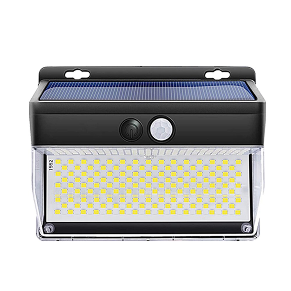 262 LED Solar Wall Light Solar Motion Sensor Lamp Outdoor Garden Light Waterproof IP65 Security Light for Yard Porch Garage Path: 1 piece