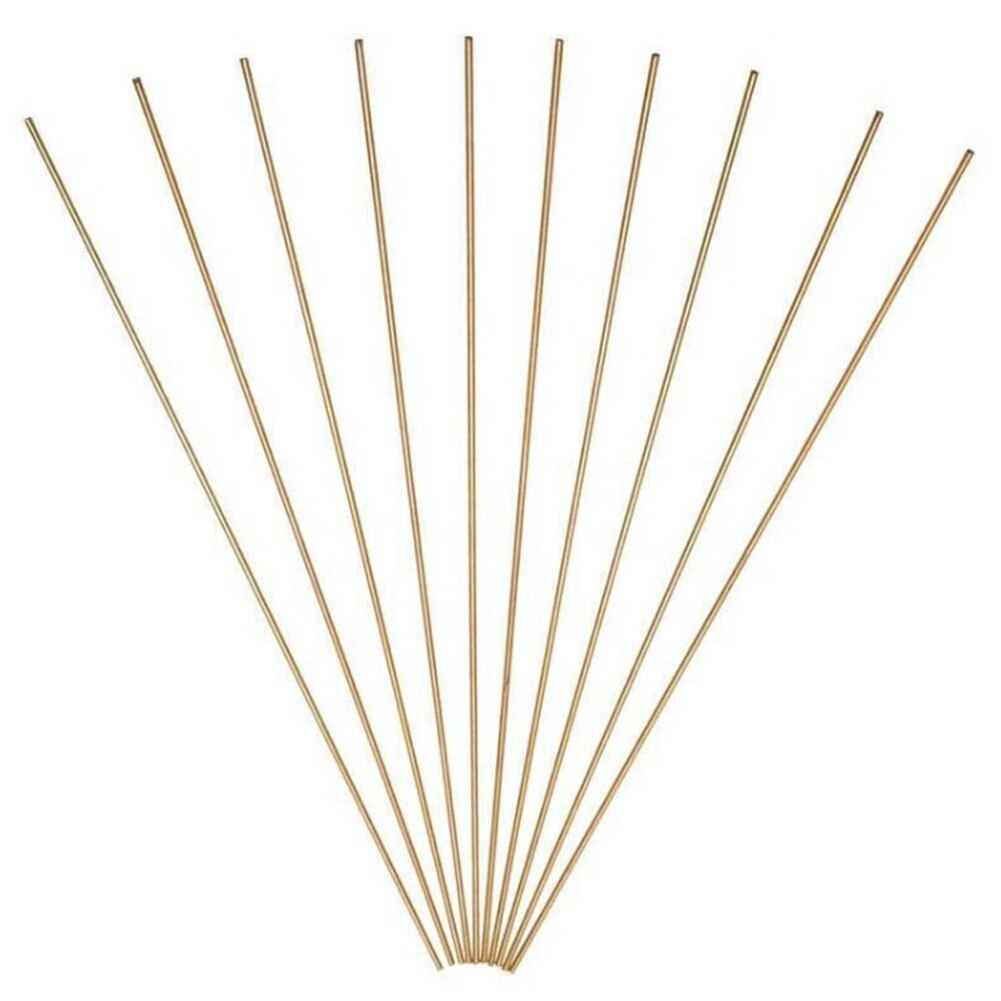 20pcs Low Temperature Brass Welding Rod Power Tool Welding Auxiliary Supplies Flux Kit 2*250mm For Repair WWelding Brazing Solde