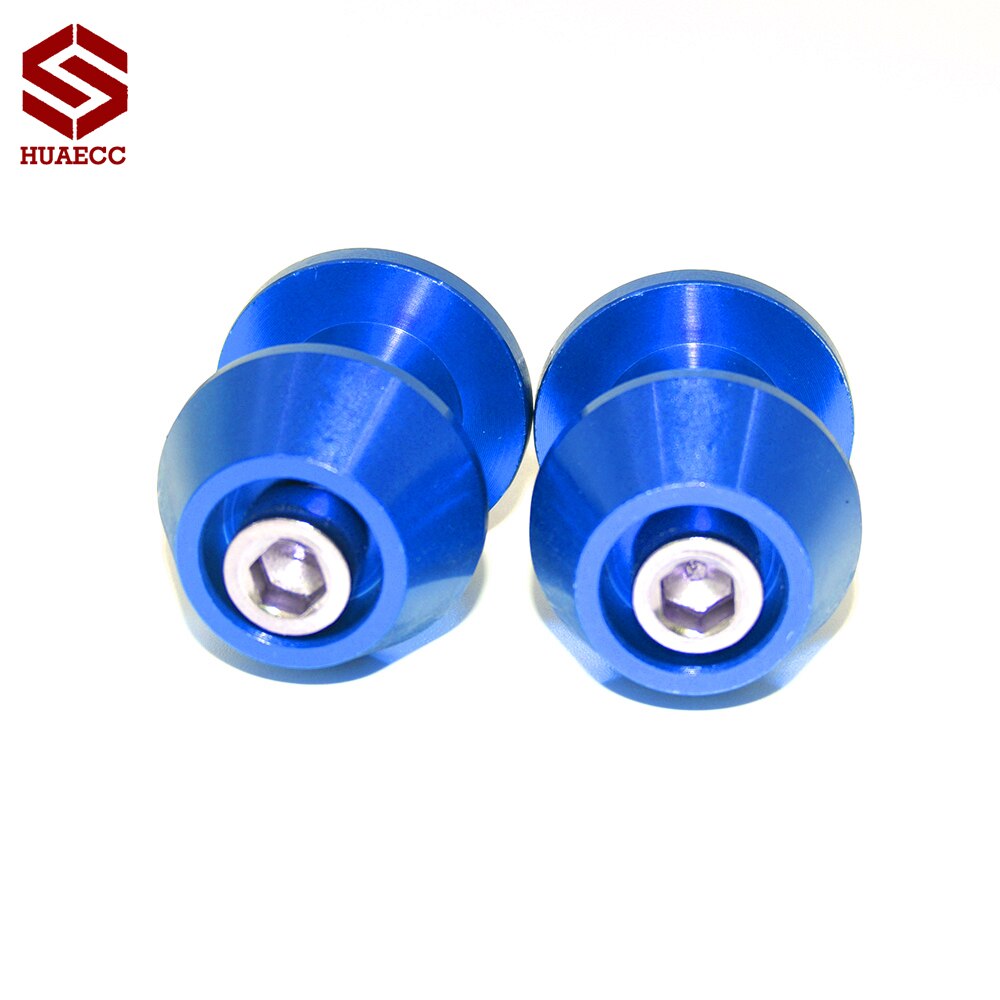 De tornillos de soporte 10mm Basculante de soporte deslizador de bobinas tornillos de soporte para Kawasaki Z750 Z750S Z750R ZX7R ZX9R ZX10R Versys1000