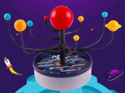Eight planets solar system model children&#39;s teaching aids physics astronomy nine planets astronomical model