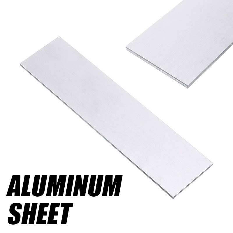 Plaque Plate en aluminium 6061, 200x50x3mm, 1 pièce, pour pièces de machines