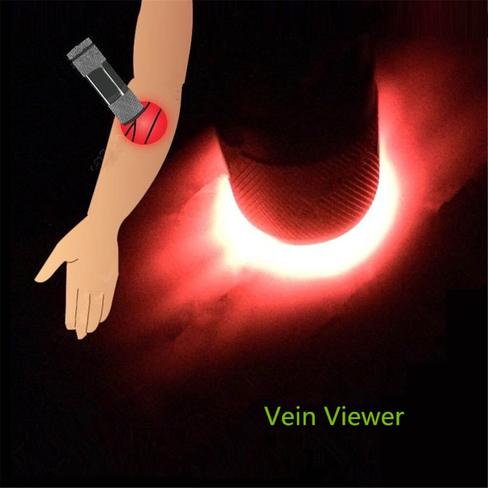 Infrared Vein Imaging Red Light Torch Pediatric Unit Clinicians Nurses Vein Finder MJJ88