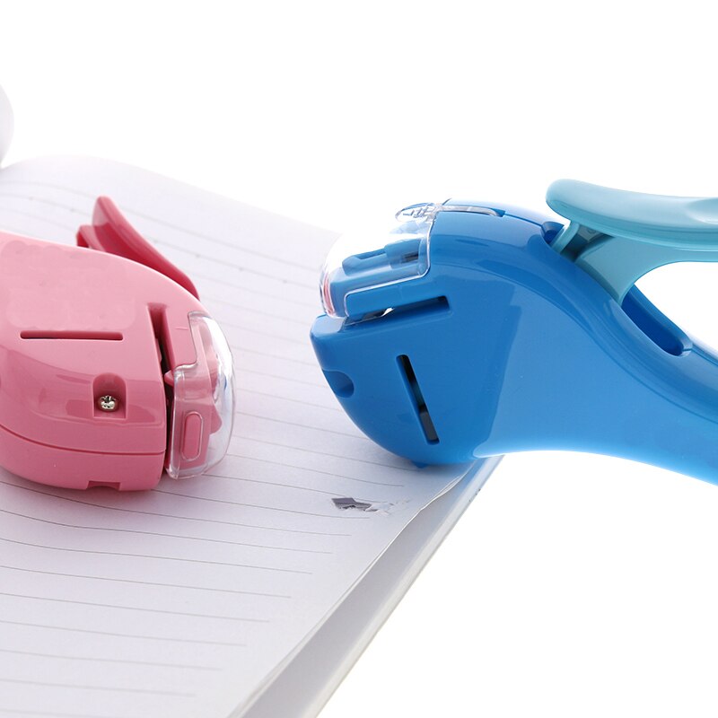 Mini Stapler Safe Staple Free Stapler Office Paper binding Stapleless Stapler Without Staple