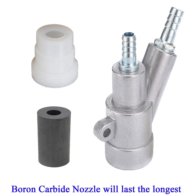 Retail 4X Air Sandblaster Sand Blasting Tools For Rust Dust Remove Sand Blaster Air Tool With Boron Carbide Nozzle (8Mm)