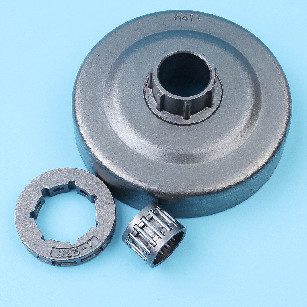 .325"-7T Clutch Drum Sprocket Rim Needle Bearing Kit For Husqvarna 55 51 50 154 254 Chainsaw Replacement Parts