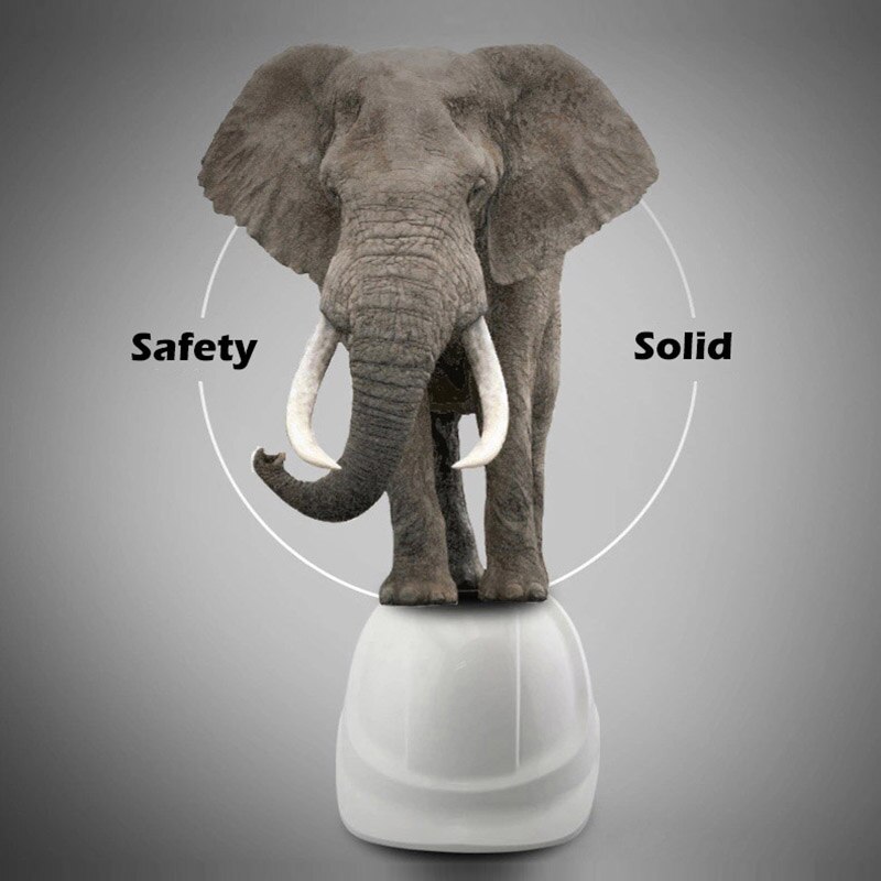 Vernehjelm hard hatt arbeidshette abs materialkonstruksjon beskytte hjelmer pustende engineering makt arbeidshjelm