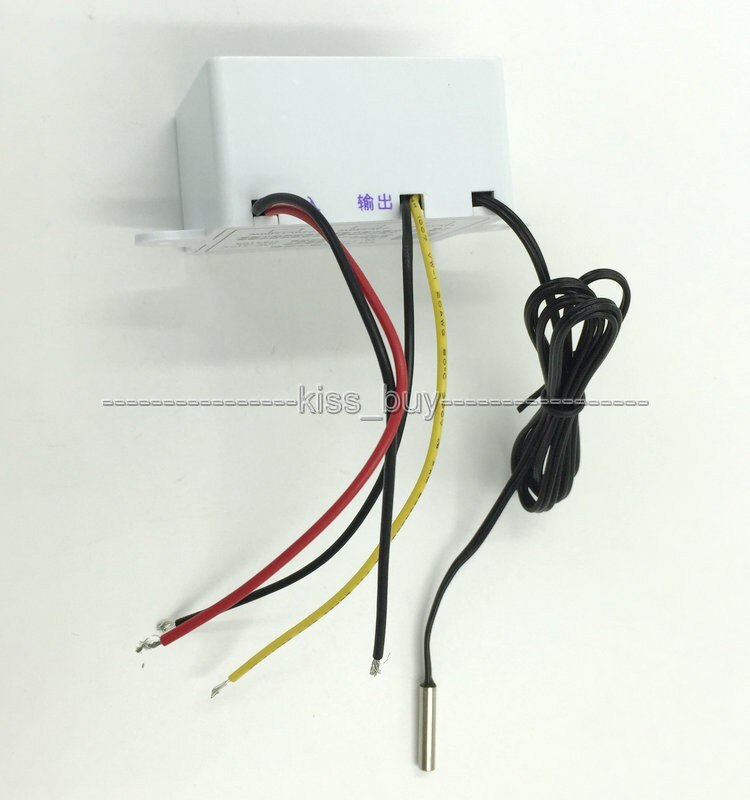 ac 220v - 50c +110c Digital LED Temperature Controller 10A Thermostat Control Switch +NTC10K L Probe