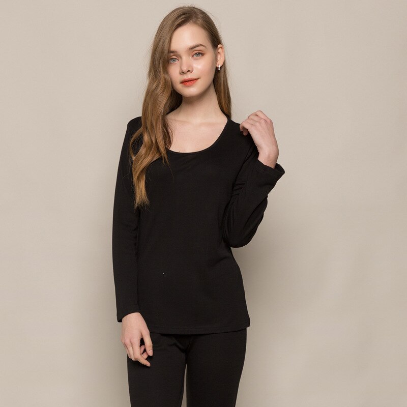 Autumn and Winter Thickened 30% Silk 70% Wool Thermal Underwear Suit Female Silk Knitted Bottom-knitted Autumn Clothes and Trou