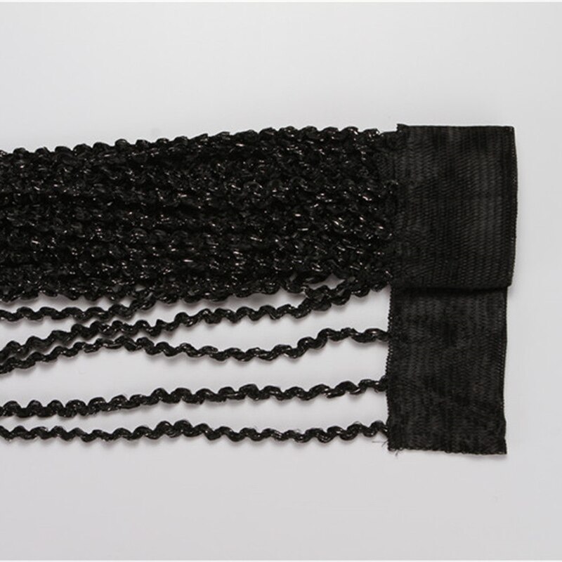 100 * 200cm Threaded Line Curtain Indoor Home Decoration Curtain Wedding Background Decorations Supplies: D