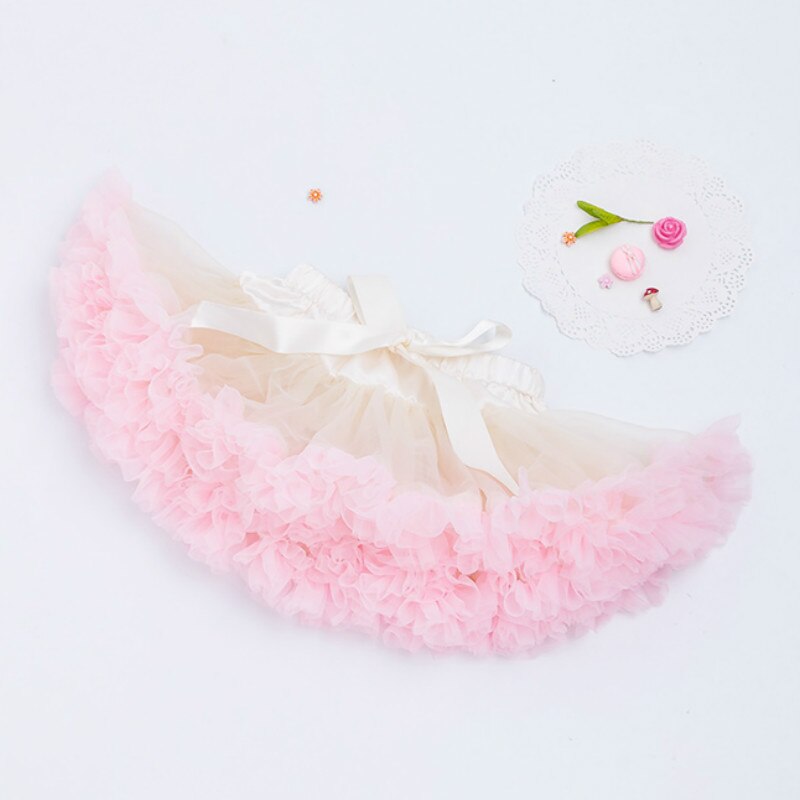 YK & Loving 0-2year Meisje TUTU Rok Grote Boog Ruches Kant Zuigeling Pluizige Chiffon Baby Prinses Rokken Party Kleding