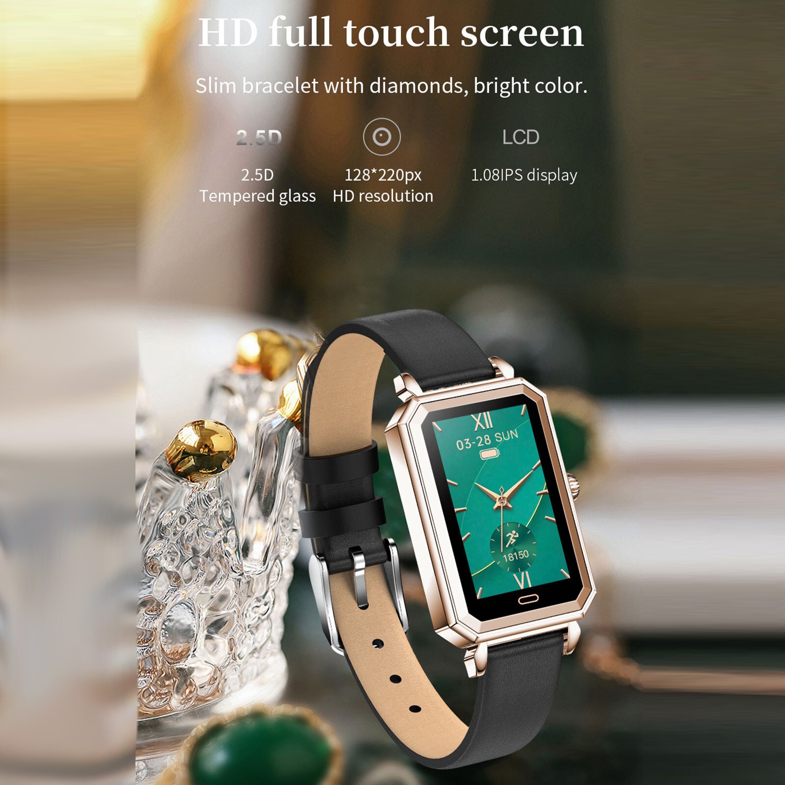 Ht2 #39 -smartwatches, smarte sportarmbänder, fitness-tracker, herzfrequenzmesser, schlafüberwachung ,  ip68 wasserdichte armbänder, benachrichtigungsfunktion