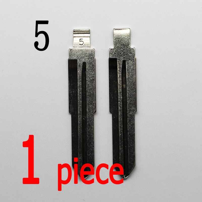 #5 Folding key blade For Mitsubishi For Lioncel Soveran For Hafei Saima Suzuki Car key embryo replacing the key head NO.5: 5Bx1