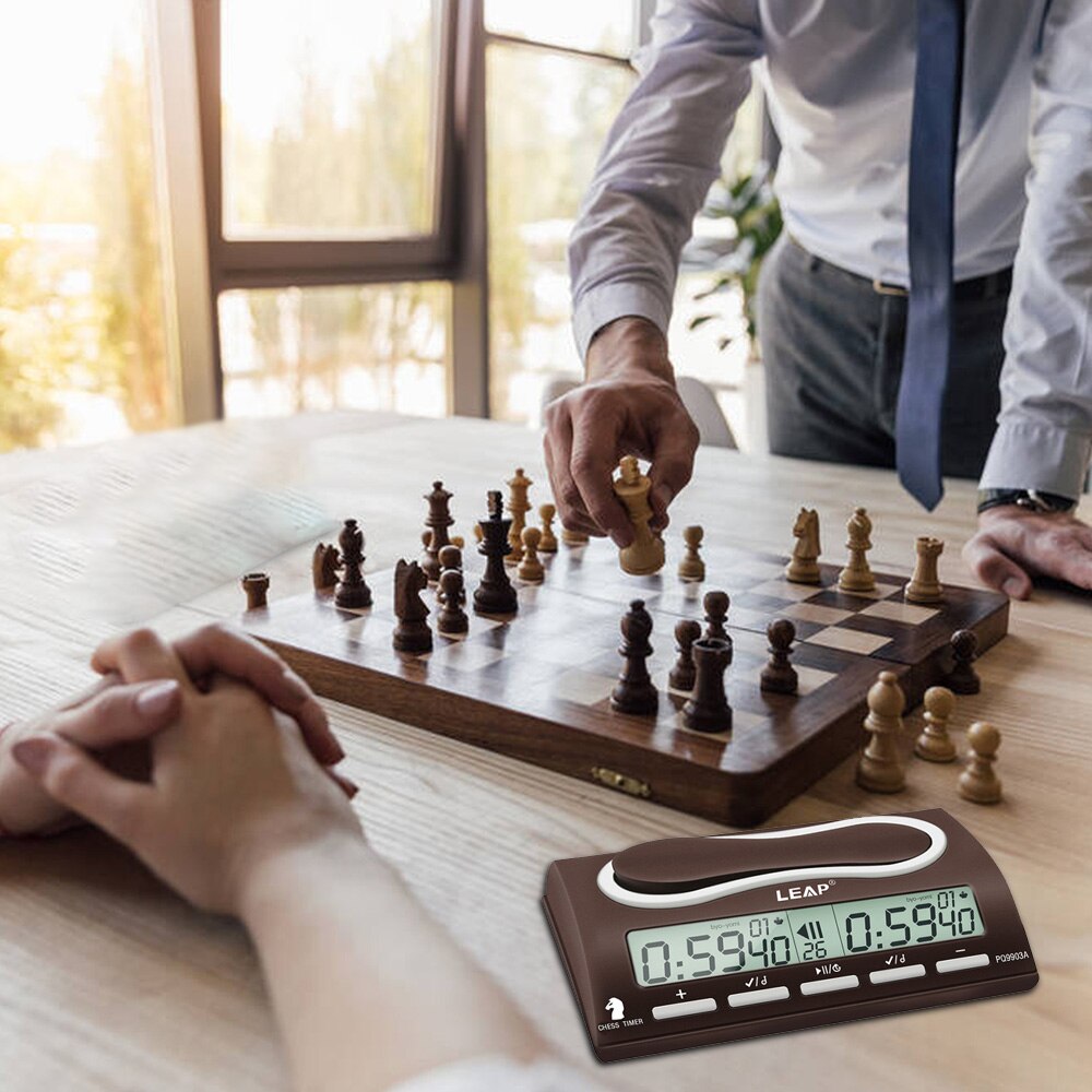 Chess Clock Multifunction Digital Alarm Timer Clock For Home Office Outdoor School Board Game Bonus Competition