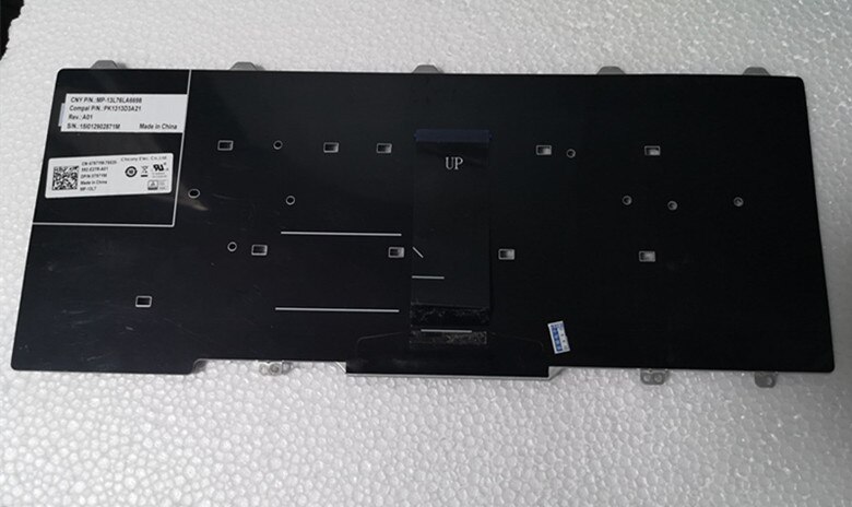 for DELL Latitude 3340 3350 Keyboard Spanish Teclado No FRAME No backlit
