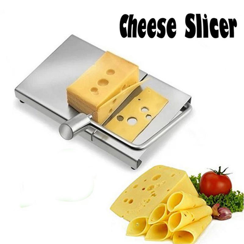 Cortador de mantequilla de queso, tabla de cortar, herramienta de mano de cocina, alambre de acero inoxidable, cortador de queso, accesorio de cocina