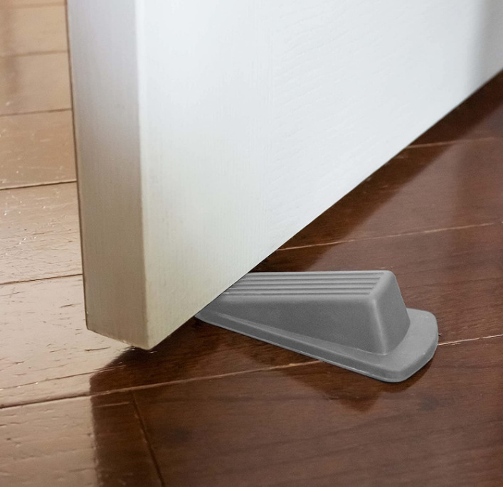 Butoir de porte pour camping-car, 2/4/5 pièces, butoir de porte robuste, bloc de porte, cale, garde les portes ouvertes, coulissantes ou marquer les sols du garage: XL / WHITE