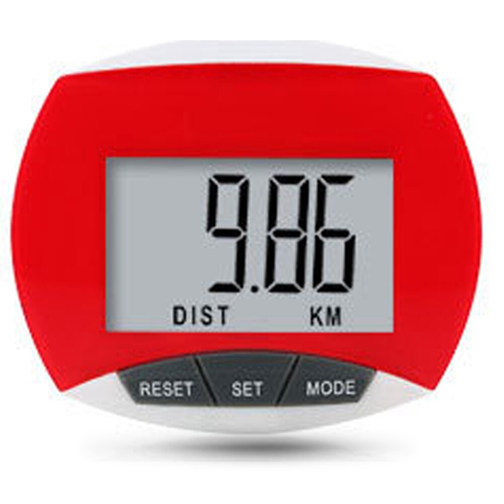 Portable Running LCD Digital Step Pedometer Sport Outdoor Walking Calorie Counter Distance Run Minitor Waterproof Pedometer
