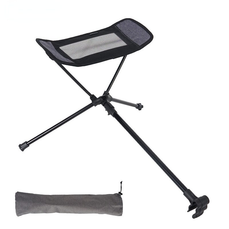 Repose-pieds repliable pour Camping, chaise de plage, pliante, pour pêche, barbecue en plein air, repose-pieds inclinable