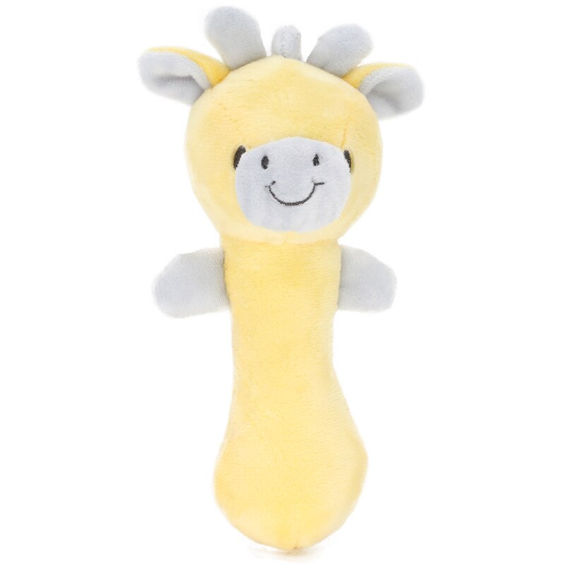 Accessoires voor kinderwagens rammelaars speelgoed voor mannen en vrouwen baby pluche stof troostende poppen 0-3-6-12 maanden wasbaar en bijtbaar: 12