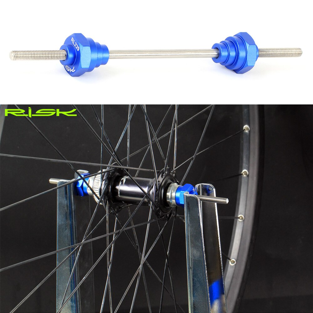 Fiets Steekas Adapter Hub Converter Voor 12/15/20Mm Fiets Hub Velg Wiel Truing Stand Adapter met 200Mm Fix Staaf Accessoires