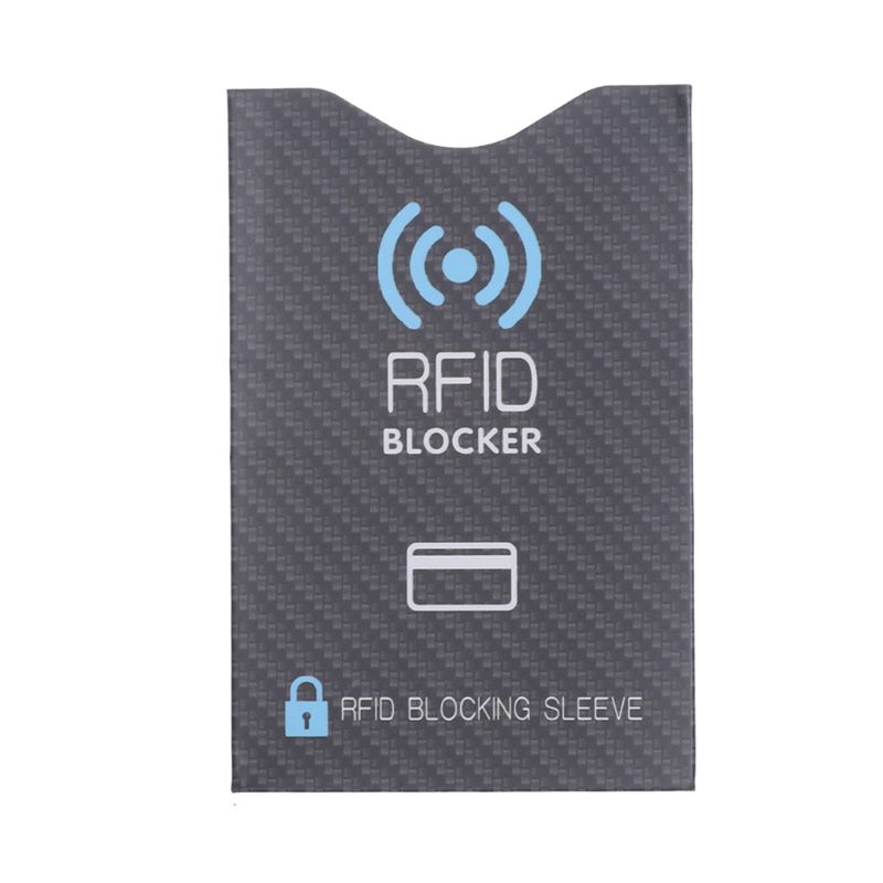 Protection antivol RFID pour cartes de crédit, 10 pièces, Protection contre le blocage des manches du porte-cartes, étui pour cartes bancaires