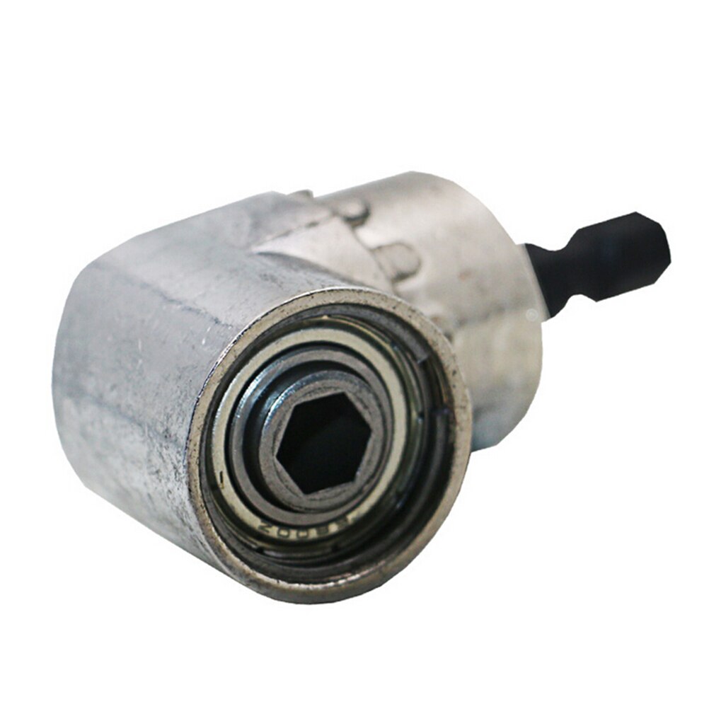 105 Degree Right Driver Angle Extension Drilling Shank Screwdriver Magnetic 1/4 Inch Hex Drill Bit Socket Adaptor Sleeve Holder