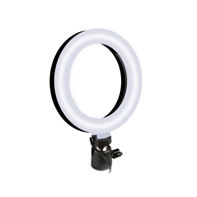 1Pcs Licht Invullen Ring-Vormige Verstelbare Vullen Licht Schoonheid Licht Flexibele Draagbare 3 Kleuren 10-Niveau Verstelbare helderheid Usb