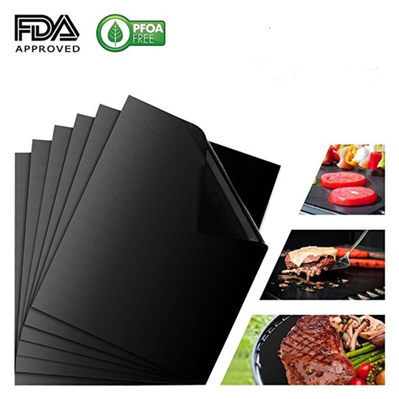 Bbq Grill Mat Barbecue Outdoor Bakken Non-stick Pa... - Vicedeal