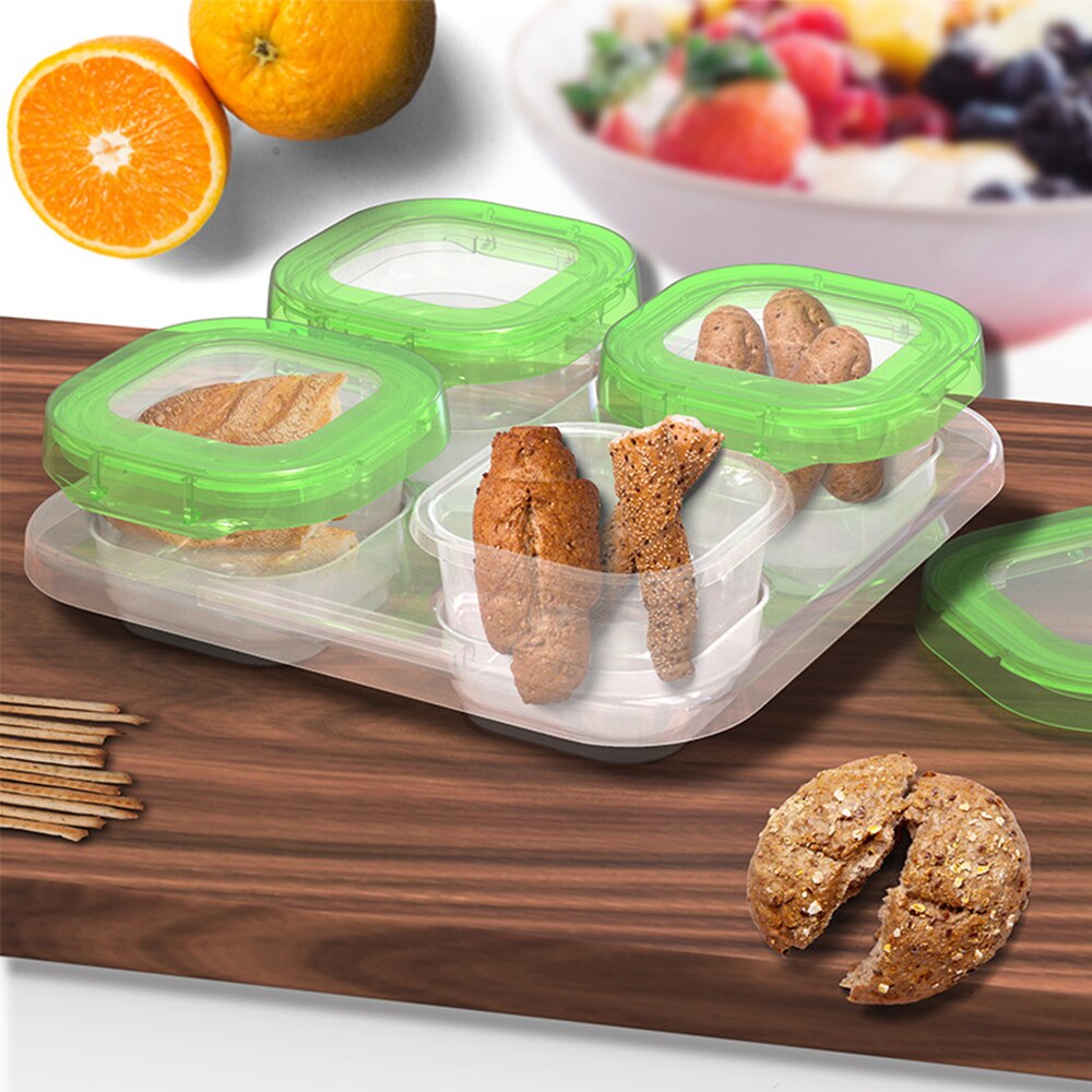 Baby Infant Complementary Food Box Baby Food Supplement Boxes Kid Snack Storage Box Children Tableware