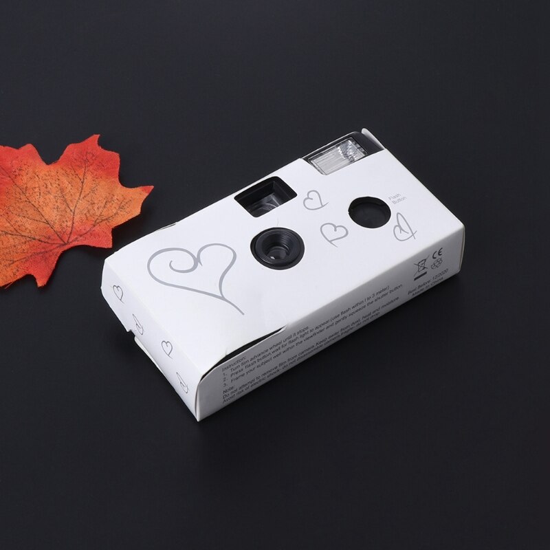 Disposable Cameras Film Camera 36 Photos With Flash Manual Power Flash Hd Single Use Optical Camera Record Wedding Party