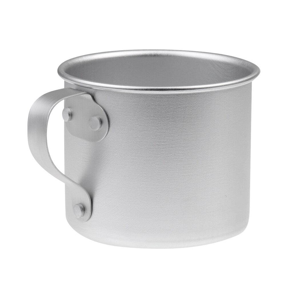 300ML Tragbare Aluminium Kaffee Becher 8cm Leichte Kaffee Bahre Milch Wasser Tasse Wandern Kochgeschirr Camping Geschirr Picknick Liefert