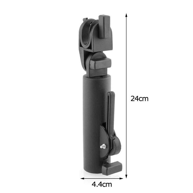 1pc udendørs trolley baby barnevogn golfvogn lås kørestol stativ universal tilbehør dobbelt stik holder umbr  v5 t 6