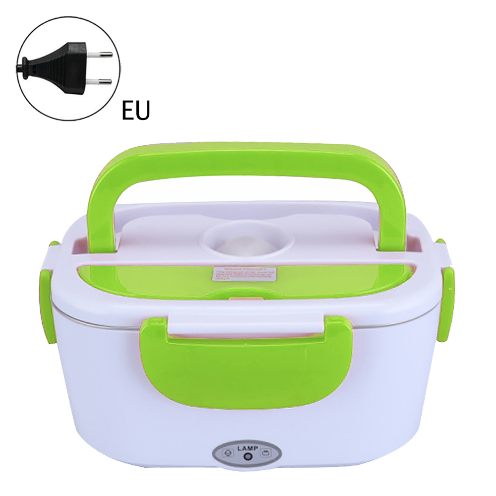 12V 220V 110V Rvs Elektrische Bento Lunchbox Weated Warme Auto Thermische Lunchbox Draagbare Voedsel Container kantoor School