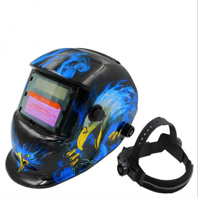 Eagle Solar Auto Darkening Electric Welding Mask/Helmet/Welding Lens for Welding Machine or Plasma Cutter