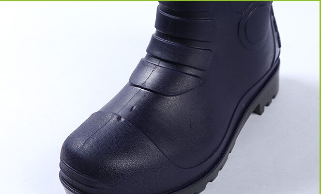 Reflective Pvc Boots Aleafalling Workshop Rain Boots Thicken Warm Water... – Vicedeal