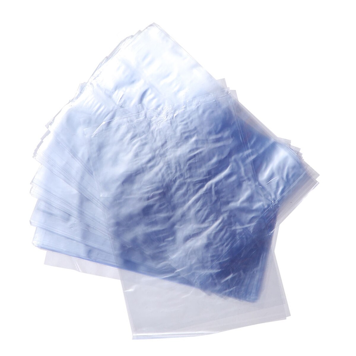 100 sztuk PVC folia termokurczliwa torby robić mydła butelki bomby robić kąpieli opakowanie prezent kosze (10x15cm)