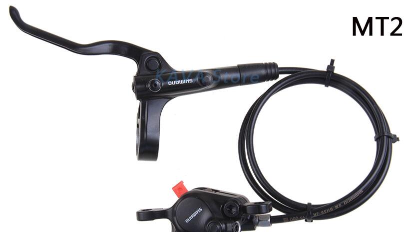 Shimano  mt200 hydrauliske bremser cykler br-bl -mt200 bremse mtb cykel skivebremse klemme bjergbremseklodser  m315 model: Venstre bagbremse