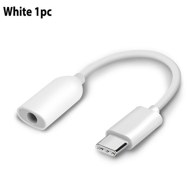 Original Xiaomi Usb Type C To 3.5mm Headphone Jack Converter 3.5 MM Aux Audio Adapter Xiao Mi 13 Ultra 12X 12 11 12T Pro Poco F4: WHITE